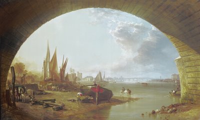 Alte Vauxhall-Brücke, London von Clarkson Frederick Stanfield